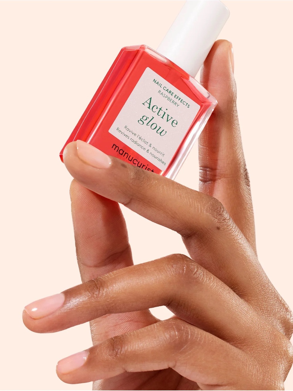 Active Glow Raspberry Nail Polish - Picture 2 of 4